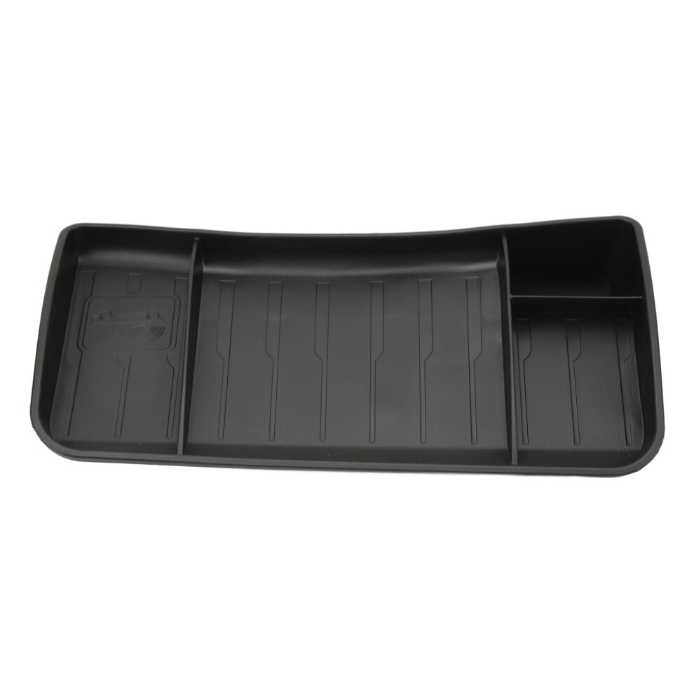 Automobile Dashboard Storage Box Tpe Material Behind Screen Replacement For Tesla Model 3 Y Black 6941317875025