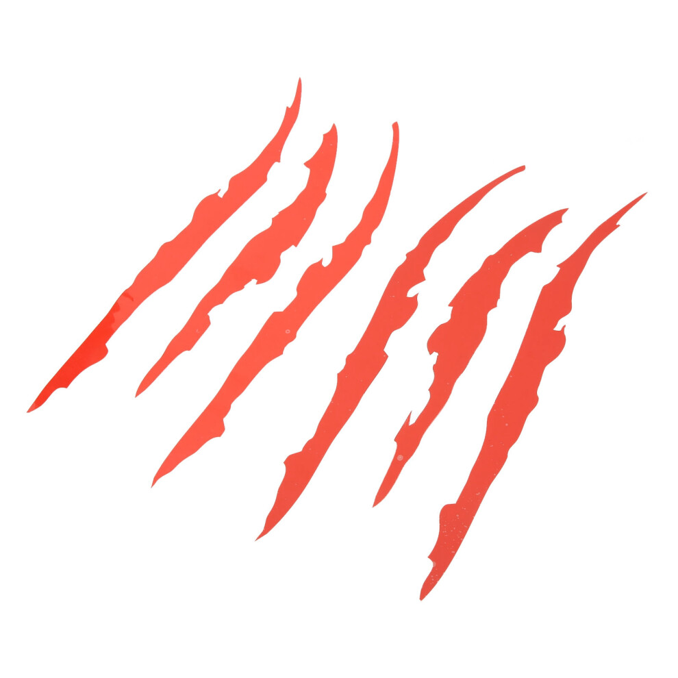 2Pcs Car Sticker Claw Marks Monster Scratch Sticker Vinyl Car Headlight Side Stripe Decal 4081317880413