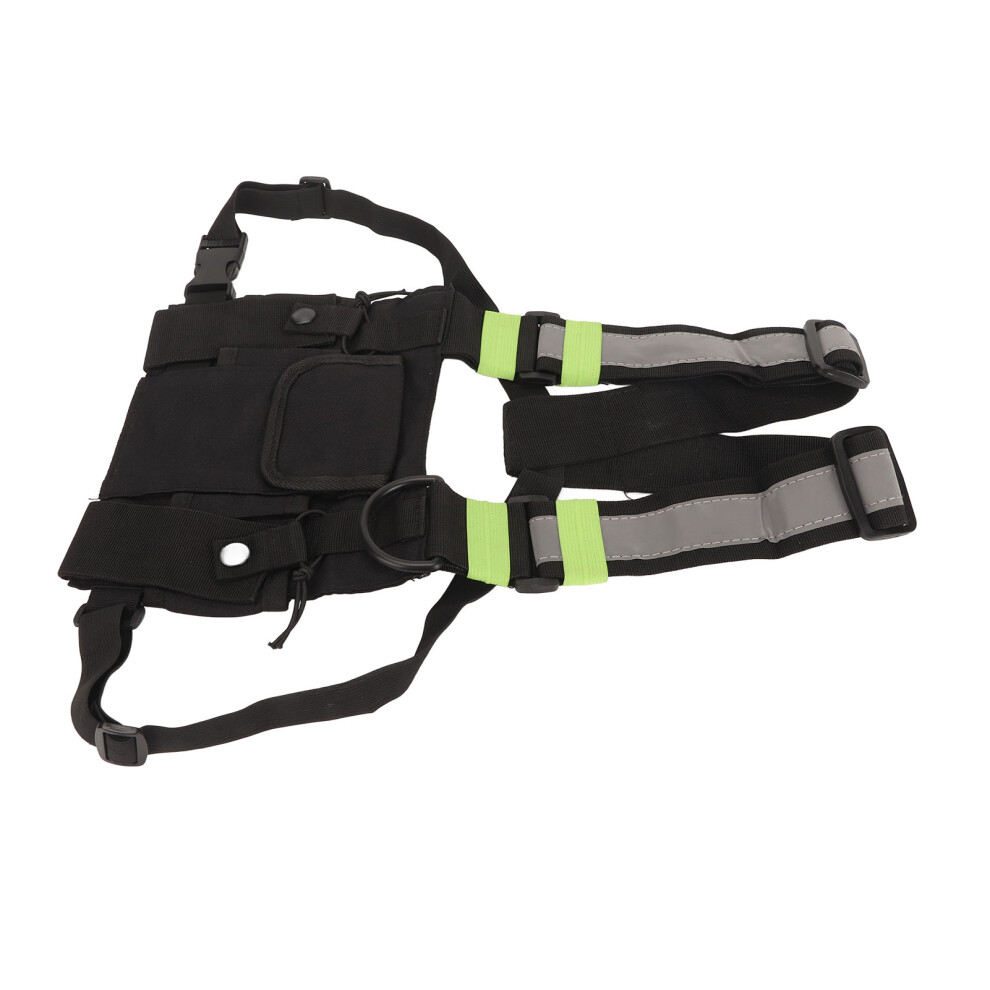 Universal Radio Harness Chest Rig Bag Adjustable Shoulder Strap Radio Chest Pack Pouch For 2 Way Radio 8711317880880