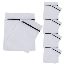10 Pack Washing Machine Laundry Bags, Zippered Mesh Bags for Blouses, Bras, Hosiery(5S+5L)