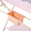 Living And Home (Pink) Versatile Folding Baby Changing Table with Toys 6