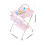 Living And Home (Pink) Versatile Folding Baby Changing Table with Toys 7