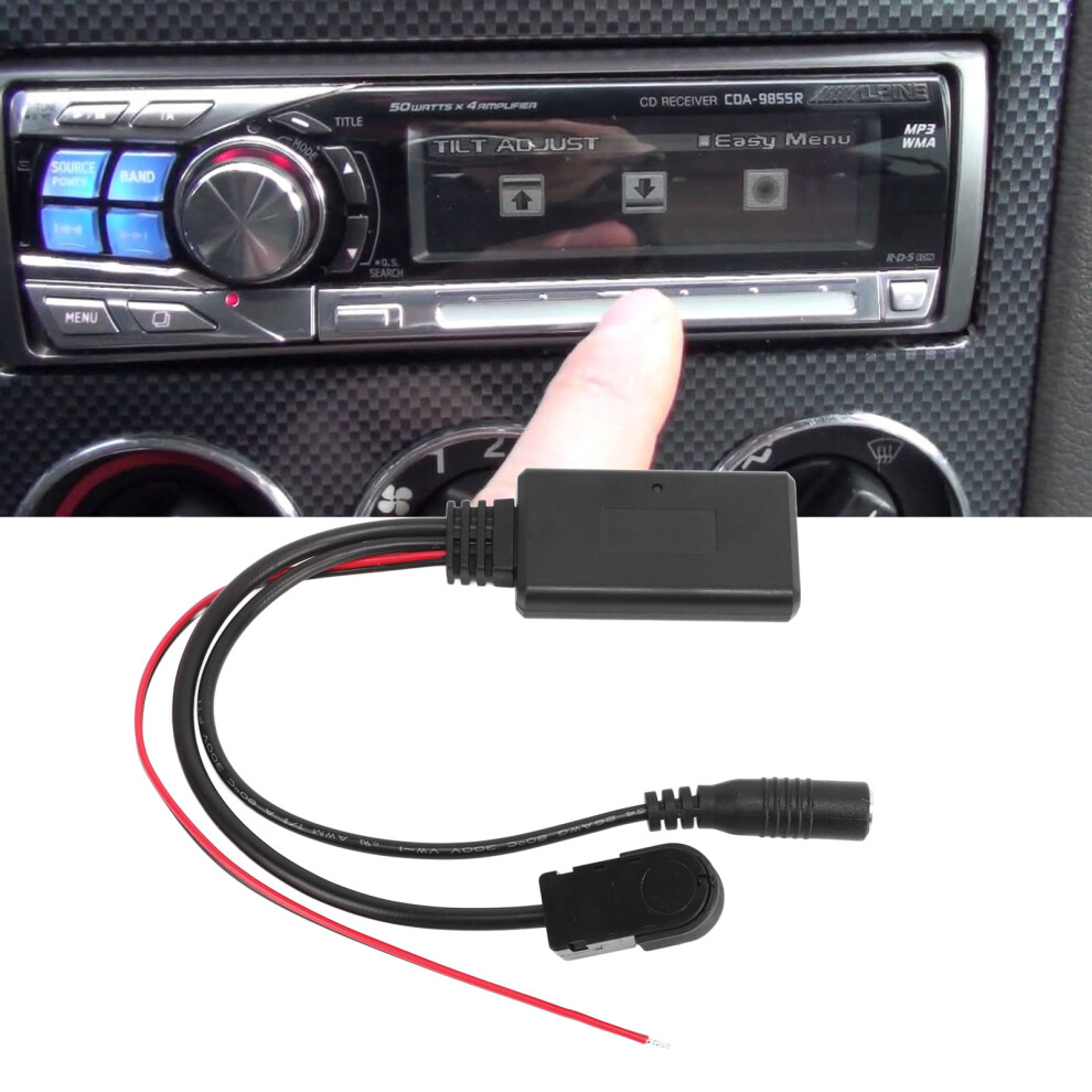 Bluetooth5.0 Aux Adapter With Handsfree Microphone Dc12v For Unilink Devices Cdaâ9853R Cdaâ9856R 8061317882552