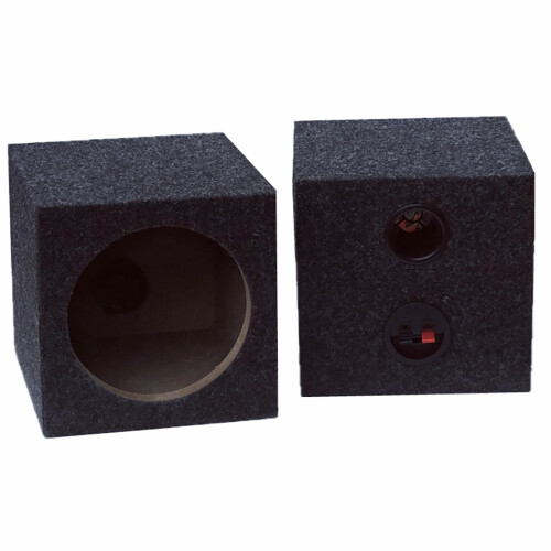 par de caixas de som de 6,5 polegadas, caixas seladas universais, subwoofer automotivo para par de música 2
