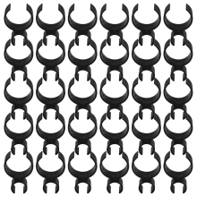 30 clips de seguridad con purpurina para botellas de champán, ideales para velas, fiestas de Navidad y bodas.
