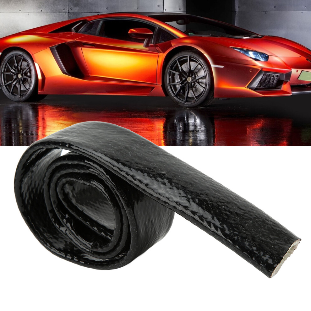 1M Fuel Hose Heat Shield Fiberglass Fire Proof Flexible For Automotive Wires Electrical Wiring 25Mm Id 6911317884280