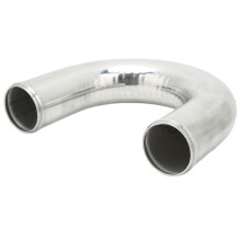 2,5 Zoll Außendurchmesser Aluminium 180 U-förmiger Ladeluftkühler-Schlauch, Universal 57 mm Durchmesser