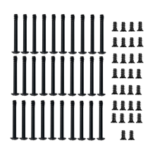 60Pcs Computer Case Cooling Fan Screws Mount Long Short Radiator Accessories