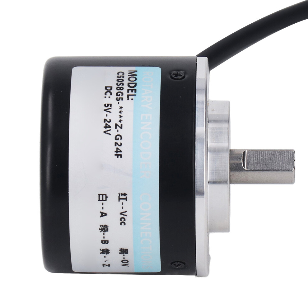 Pnp Incremental Encoder Ip50 50Mm Outer Diameter 2 Phase Incremental Encoder For Intelligent Control Dc5â24V 1200P/R 4171317885126