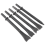 5Pcs/Lot Accessories Hard Steel Solid Long Air Chisel Impact Support Pneumatic Tool for Cutting / Rusting Removal 1