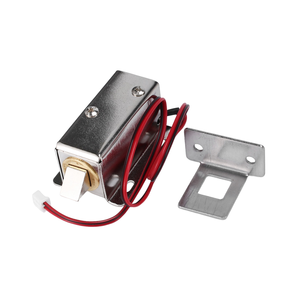 Mini serrure électromagnétique DC 12 V, petite serrure de porte d'armoire de commande électrique (B)