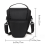 Bolsa para cámara, funda triangular de hombro para DSLR y SLR. 4