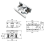 1Pcs Spring Loaded Door Easy Lock Stop Catch Release Clamp Double Roller (Mp-4) 8