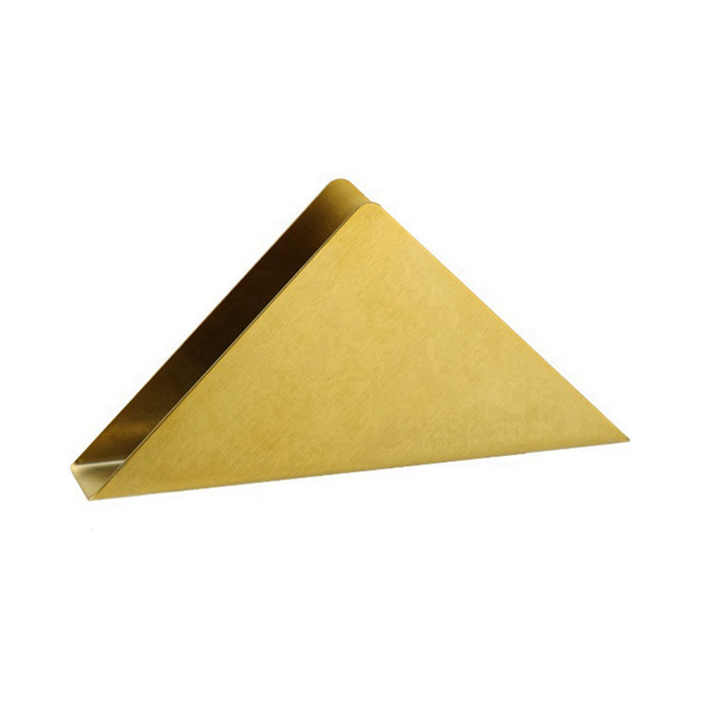 Semoic Gold Napkin Holder Steel Tissue Dispenser Paper Napkin,Vertical For Dining Table Decor
