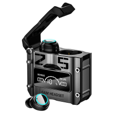 M25 Wireless Bluetooth-Compatible 5.2 Headset Touch Digital Display Binaural Noise Reduction Gaming Earphones