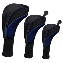 Golf Club Set Head Wood Cover Breathable Mesh Fabric 1/3/5/ Cap Parts