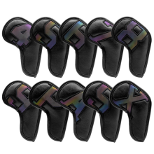 10PCS Golf Iron Club Covers Protective Supplies Gift