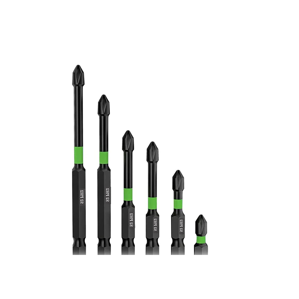 Magnetic Screwdriver Bit Set Ph2 Bits S2 Impact Strong Anti-Slip 4851034691780