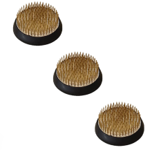 3Pcs Flower Frogs Holder,2Inch Round Arrangement Kenzan Japanese Pin for Flowers Fixation and Decoration