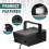 4 stk strobelys, sterke LED-lys, mini, justerbar blinkhastighetskontroll for scenebelysning 4