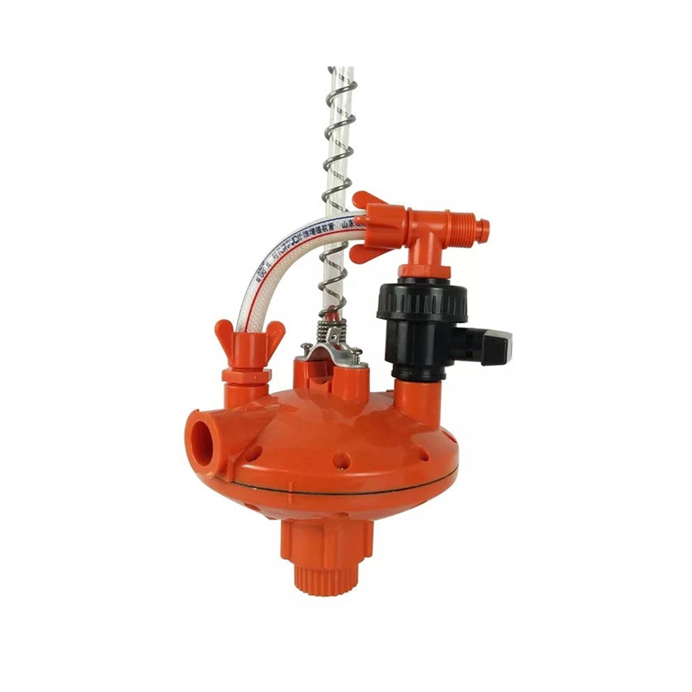 Pluimveehouderijsysteem Waterleiding Drukregelaar Automatische Regelklep 1 Stuk Rood-image