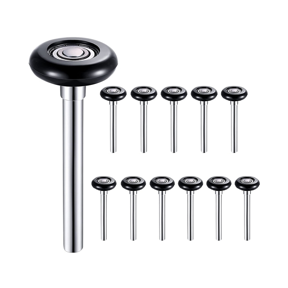 12 Pack Nylon Garage Door Roller 2 Inch Quiet Rollers Bulk 6200Z Replacement 4851034697010