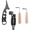Guitar String Stretcher,Hexagon Metal Wrench Multifunctional Winder Adjustment Tool Set 3