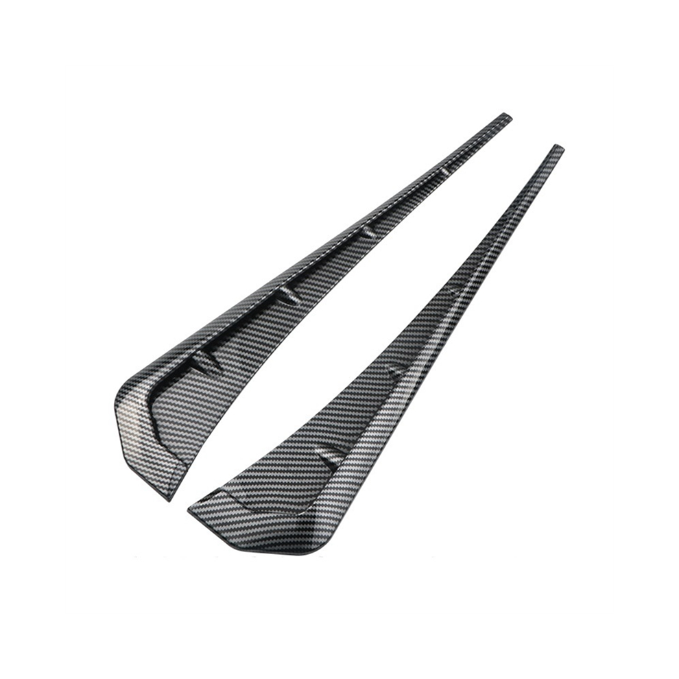 Universal Car Mudguard Side Vent Decorative Stickers, Air Flow Intake Hole Grille Accessories ,Abs Carbon Fiber 4851034694354