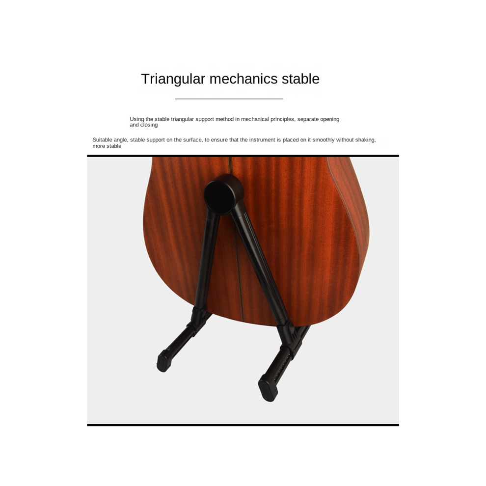 Support de guitare électrique professionnel, universel, pliable, acoustique, cadre en A, support musical