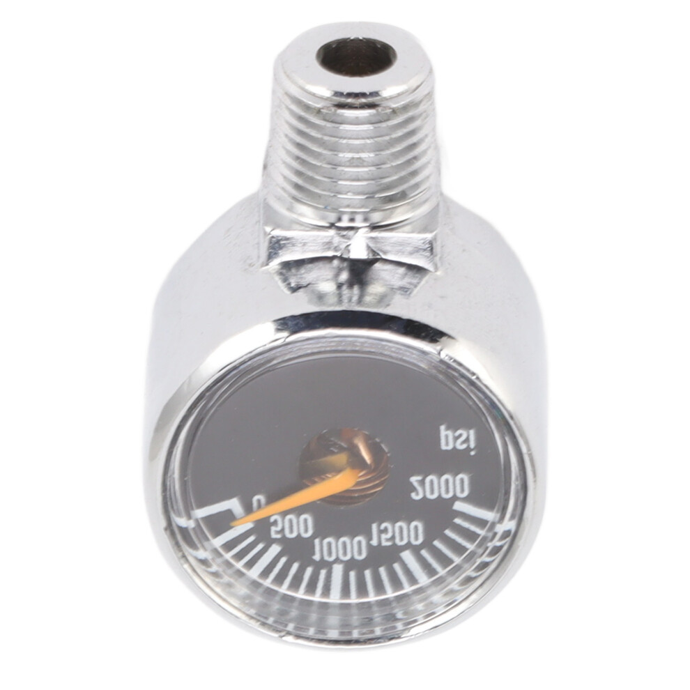 2000Psi Pressure Gauge 1/8Npt Mount Co2 Cylinder Filling Pressure Meter For Co2 Gas Tank Keg Black 3491317885867