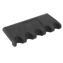 5 Cue Pool Cue Halter Tragbar Rutschfest Stabil Kunststoff Schwarz