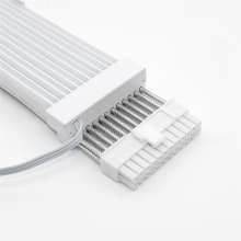 ARGB PSU-kabel 24-pins ATX-uitbreiding RGB-kleurlijn-streamer omzetadapter voor computer, 24-pins