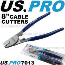 US PRO Heavy Duty 8" 200mm Cable Cutters 7013 Electric Wire Copper