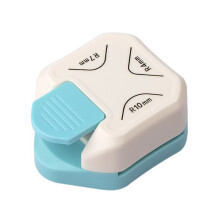 3-in-1 Eckenrunder Punch, ABS, 5,9x7,3x3,4cm, Multifunktionaler Papierschneider