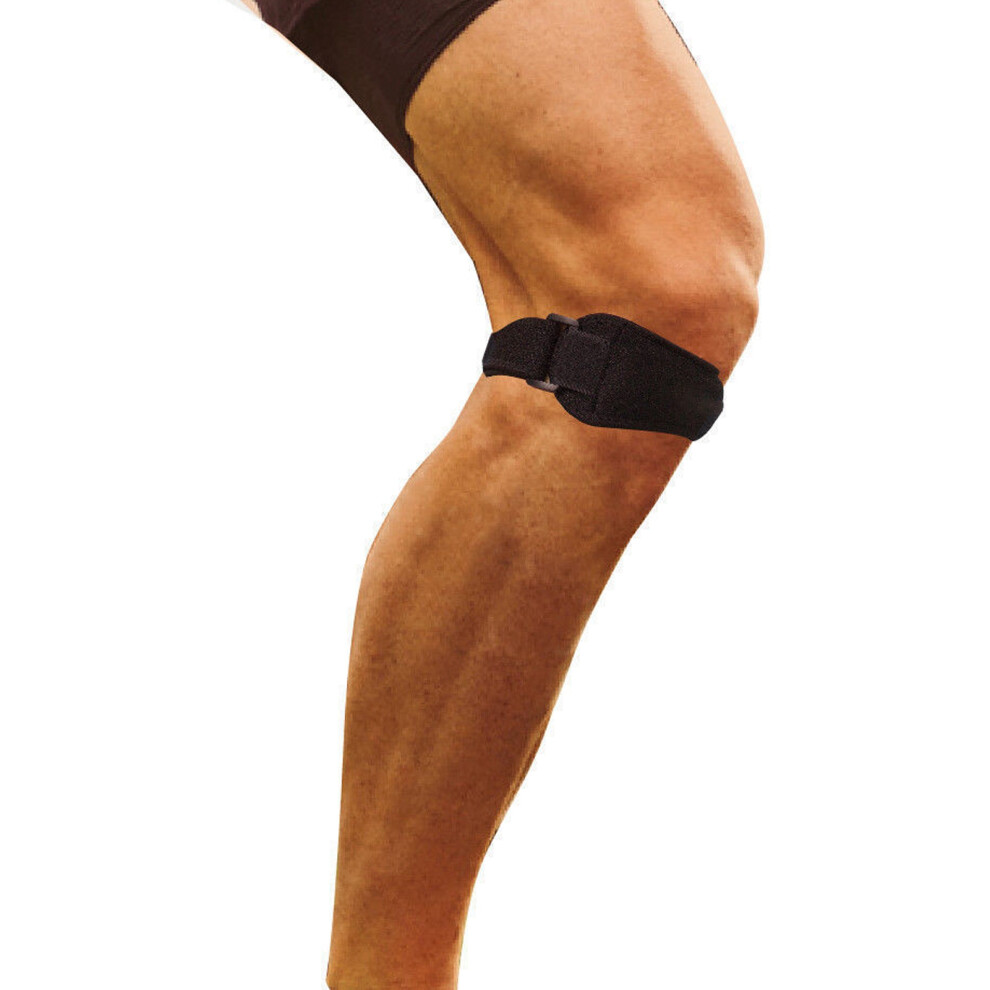 Patella Knee Strap Patellar Tendon Stabilizer Support Band for Knee Pain Relief Basketball Running Hiking Volleyball Tennis Squats