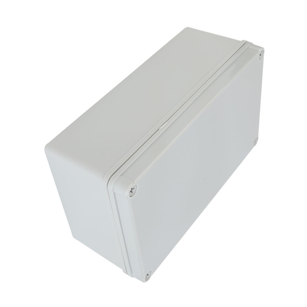 Power Junction Box With Mounting Plate Abs Plastic Diy Electrical Project Box Ip67 Waterproof Gray 4061317891909