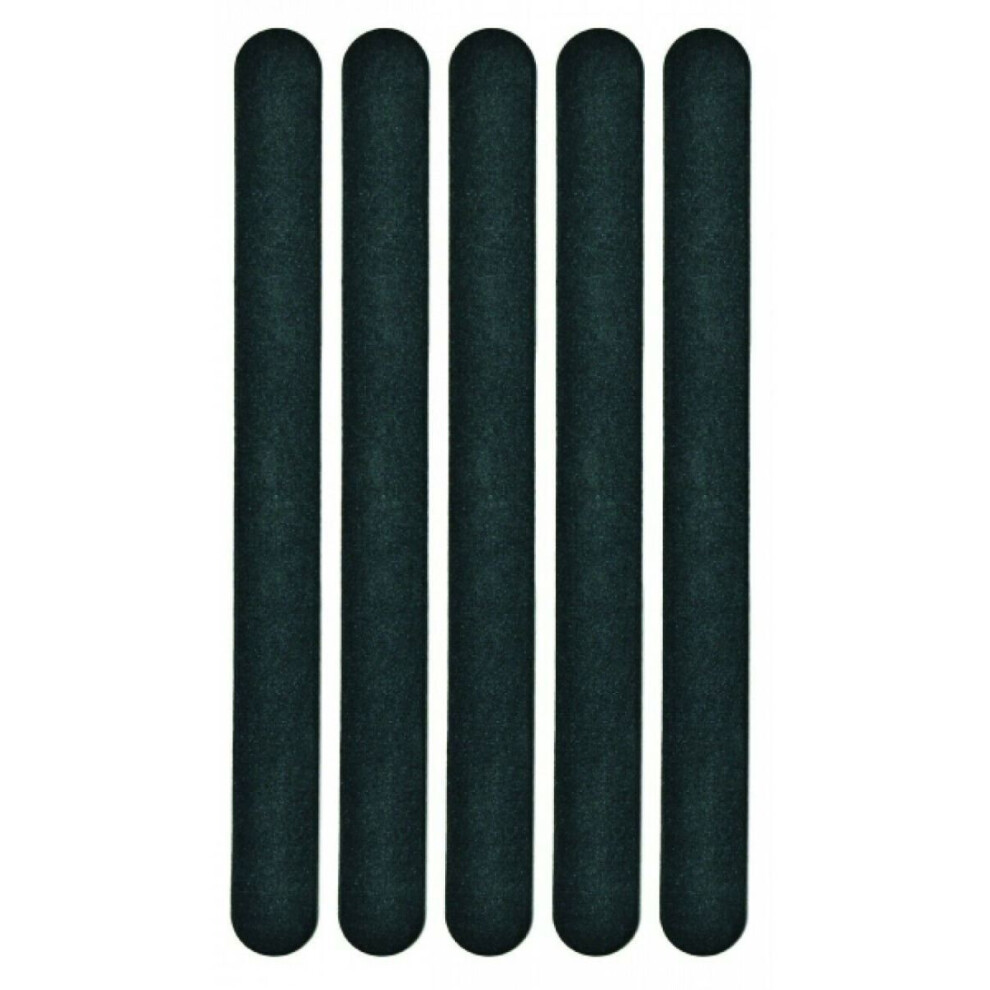 Hive Of Beauty Salon Pro Pedicure Black Beauty Emery Boards Grit 240/240 - x5