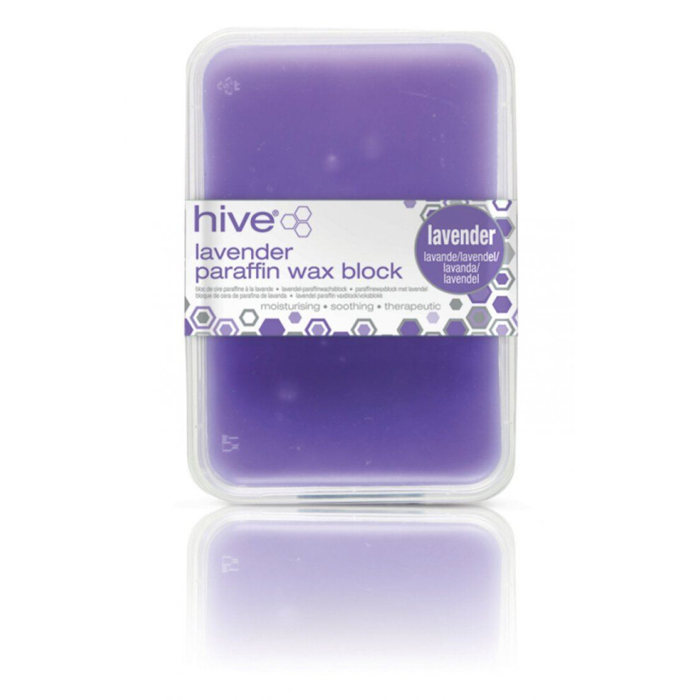 Hive Options Low Melt Lavender Paraffin Block Moisturising and Relaxing 450g-image-OPC-PN5RV7-NEW