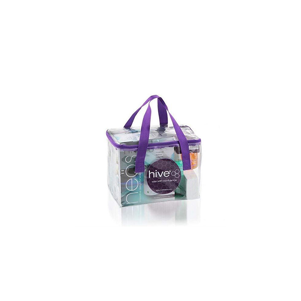 Hive Of Beauty Waxing Neos Heater Depilatory Or Paraffin Wax Lotion 500Cc Kit