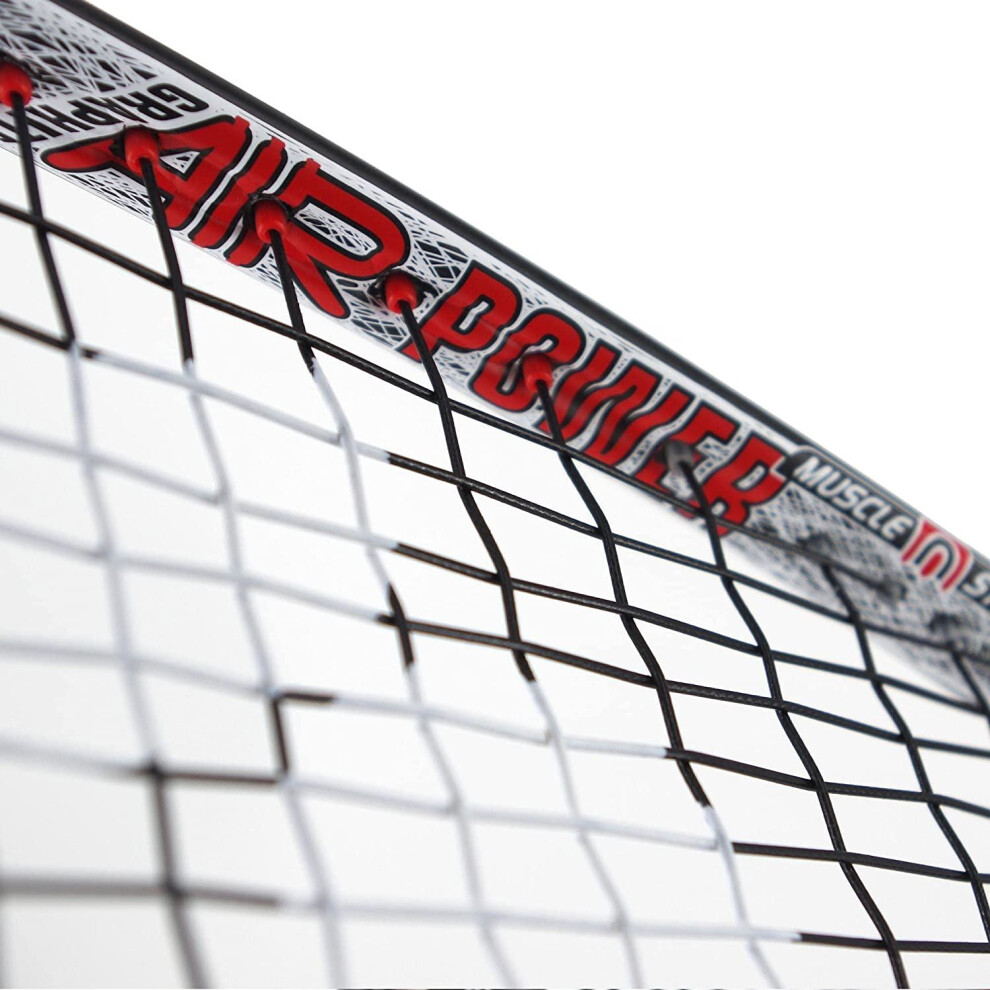 Karakal Air Power Squash Racket Pu Super Grip 120G Racquet With Fleece Cover