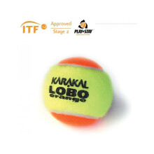 Karakal Lobo Orange Tennis ITF-godkendt lavtryks- og hoppebold - 1 dusin