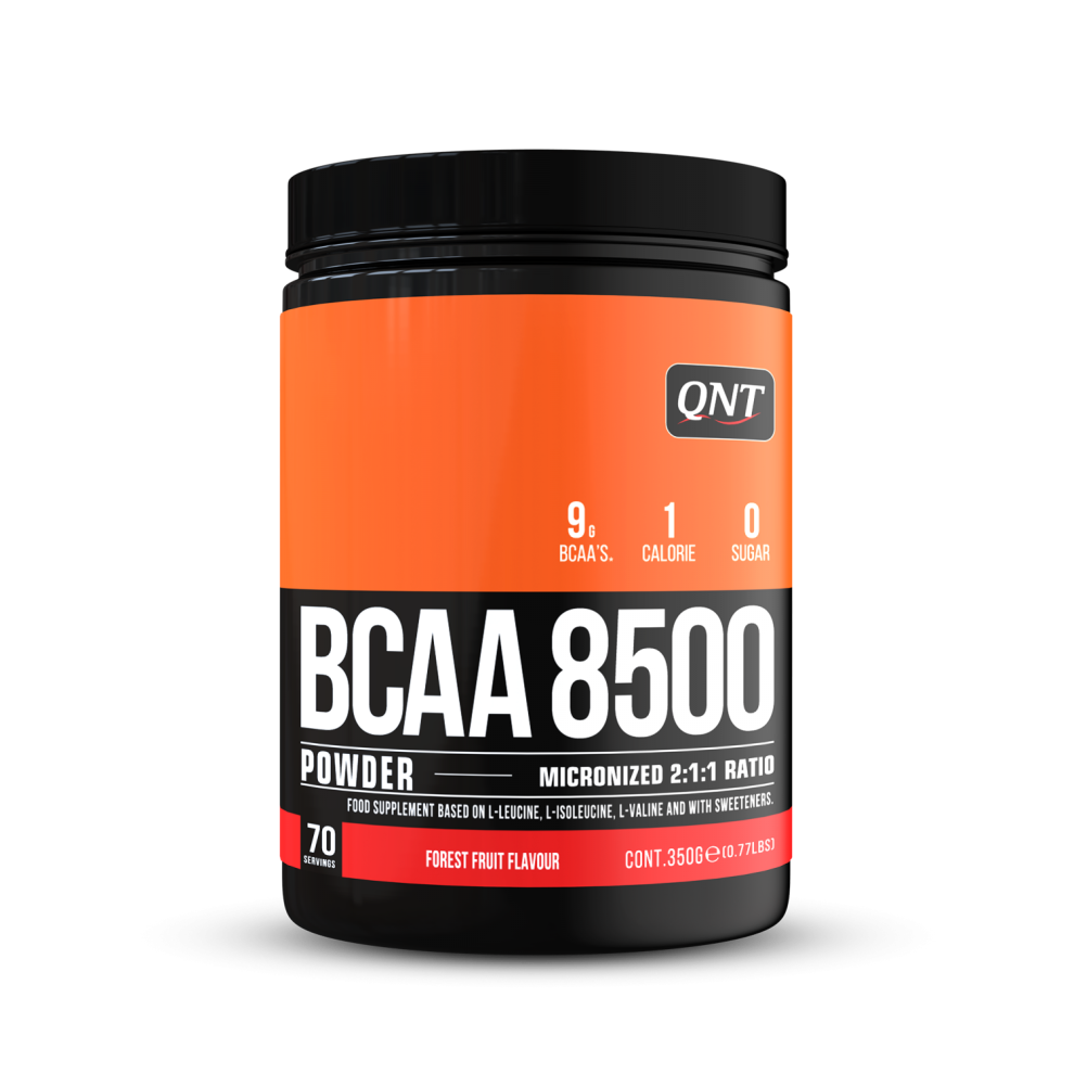 Qnt Bcaa 8500 Pre & Post Workout Energy & Recovery Instant Powder - 350G Fruits