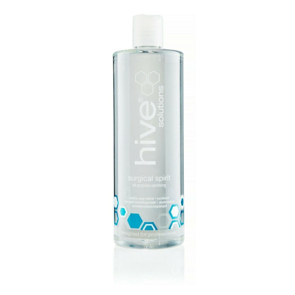 Hive Of Beauty Salon Treatments Surgical Spirit Sterilising All Purpose - 500ml