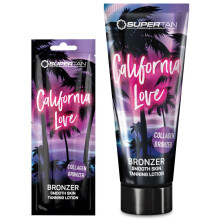SuperTan California Love Tanning Bronzer Outdoor Sunbed Tanning Accelerator - 200 ml