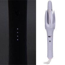 Automatic Rotating Curling Iron Fast Heating Hair Waving Negative Ion Auto Hair Curler Wand 100‑240V EU Plug