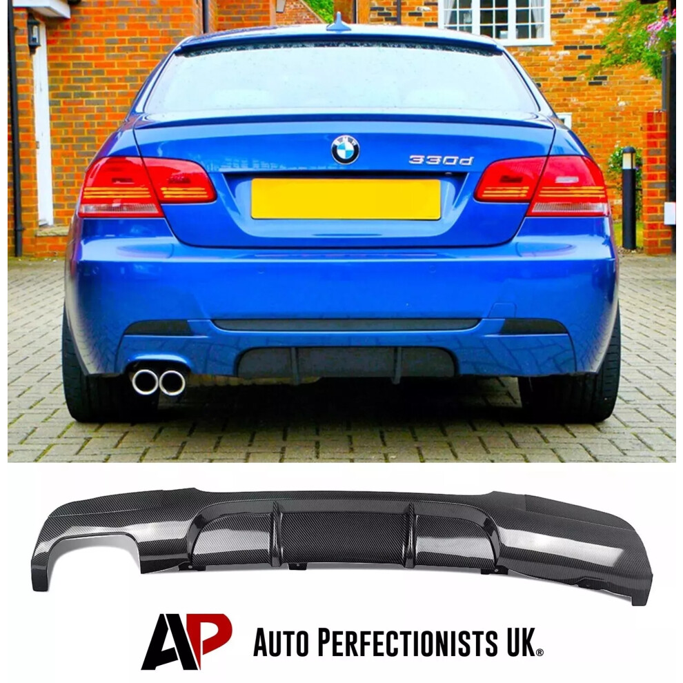 For Bmw 3 Series E92 E93 Rear Valance Diffuser Spoiler Splitter M Sport 5061072662973