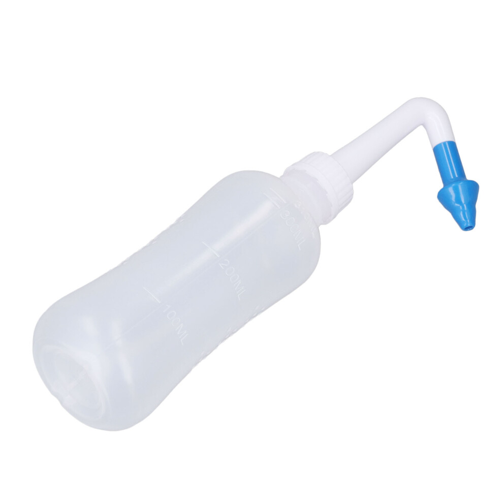 Nose Wash Cleaner 300ml Nasal Nose Wash Bottle for Household Adults Children Cleaning Blue Nose with One Hole