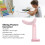 Sitting Posture Corrector Height Adjustable Students Vision Protection Writing Desk Posture Corrector Pink 6