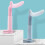 Sitting Posture Corrector Height Adjustable Students Vision Protection Writing Desk Posture Corrector Pink 5