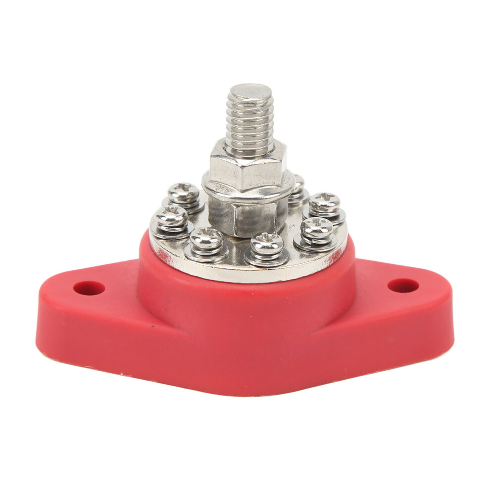 Distribution Junction Post 8 Terminal Block M10 Battery Junction Post For Cars Rvs Boats Trucks 12V 48V 4671317895182